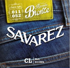 SAVAREZ A130CL  (.011/.052)  Acoustic-Pho Bronze-sada, sklad: 1ks    -am-