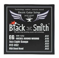 Black Smith NW-1252 (.012/.052-) Nikl-Electric MEDIUM - sada strun, sklad: 1ks