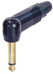 Neutrik NP2RX-B- Konektor Jack 6,3 mm-lomený  , Sklad: 6ks     -D05-
