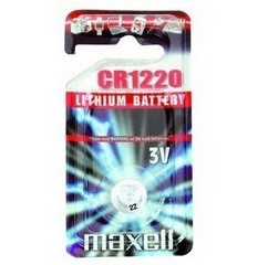 MAXELL Lithium CR 1220 3V Baterie knoflíková