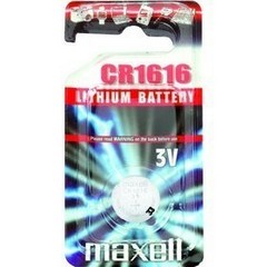 MAXELL Lithium CR 1616 3V Baterie knoflíková