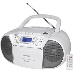 SENCOR SPT 3907 W Radiomagnetofon CD / MP3 / USB/ BT