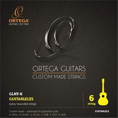 ORTEGA GLNY-6-struny pro kytarové ukulele (HN204534), sklad: 1ks          -D04-   