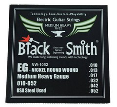 Black Smith NW-1052 (.010/.052) Nikl-Electric REGULAR LIGHT - sada strun, sklad: 2ks