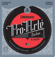D'ADDARIO EJ-45FF PRO ARTÉ-NORMAL-Nylonové struny pro klasickou kytaru,, sklad: 1ks      