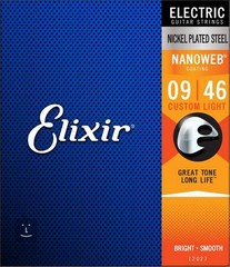 ELIXIR 12027 (.009/.046) Electric SUPER LIGHT, NANOWEB-sada strun 2ks     -D01- 