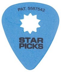 STAR PICKS 1.00 mm Blue, Trsátko- cena za 1ks (HN252005),  Sklad: 36ks   -D04-