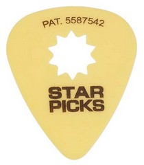 STAR PICKS 0.73 mm Yellow, Trsátko- cena za 1ks (HN252003),  Sklad: 8ks   -D04-