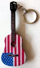 Přívěsek na klíče Music Legends PPT-PD130 Acoustic US Flag, sklad: 3ks         -D19-