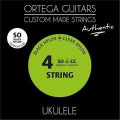 ORTEGA UKABK-SO-Struny pro sopránové ukulele  (HN234005),sklad: 2ks     -D04-   