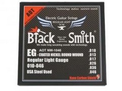 Black Smith AOT NW-1046 (.010/.046) NANO-Electric REGULAR LIGHT - sada strun, sklad: 1ks