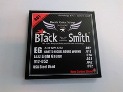 Black Smith AOT NW-1252 (.012/.052) NANO-Electric JAZZ LIGHT- sada, sklad: 2ks