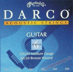 DARCO D5200 013M (.013-.056) Acoustic MEDIUM-Bronze -sada, Sklad: 1ks    -am-